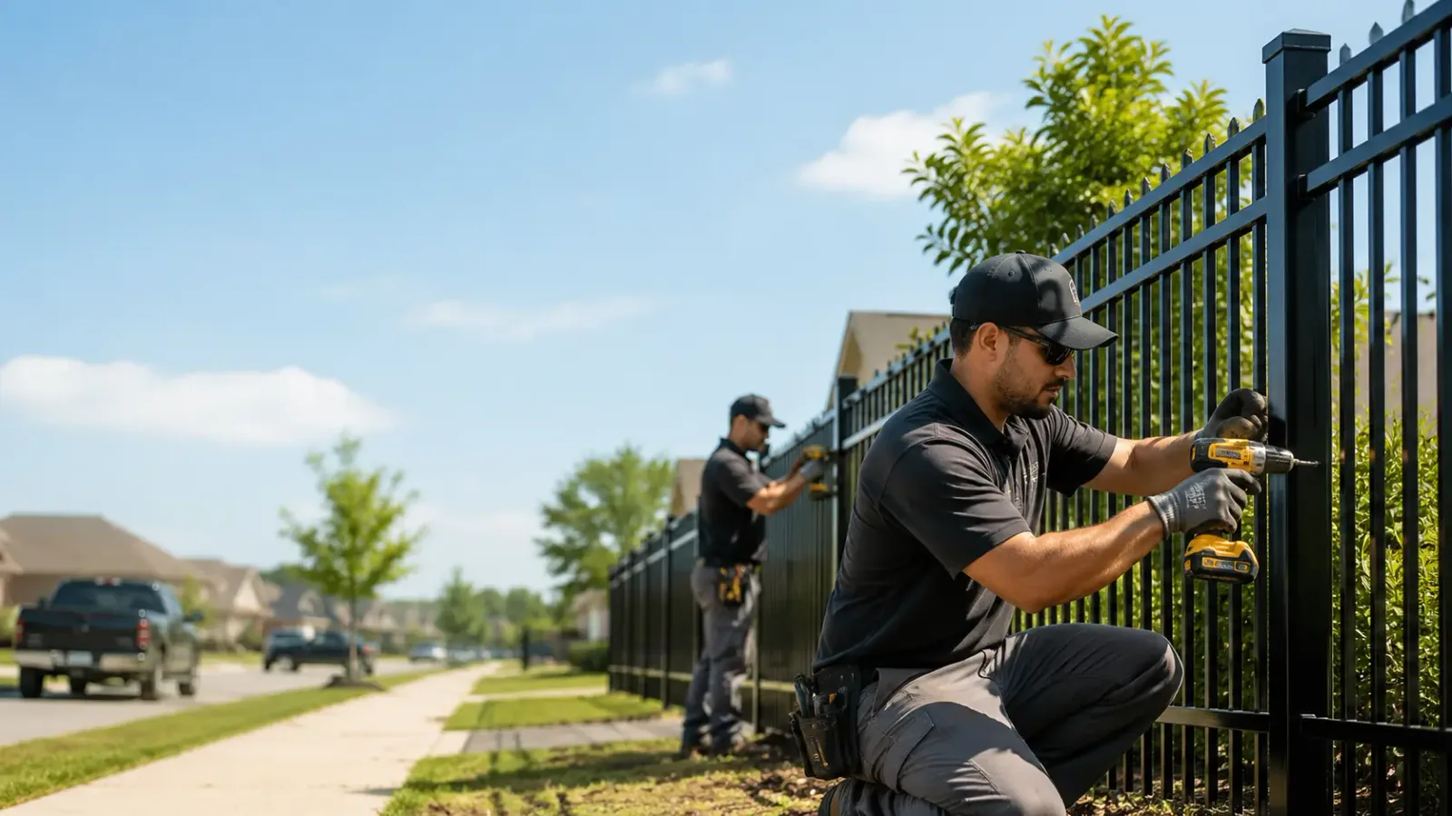 Metal Fence Installation in Felton, PA